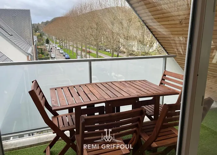 Les 4 Elements 4 Balcony Elevator & Private Parking Sleeps 4 * Онфлёр